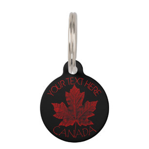 Médaillon Pour Animaux Étiquette de compagnie personnalisée Canada Étique