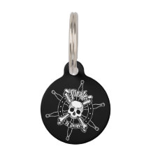 Étiquette de pirate pour animal de compagnie