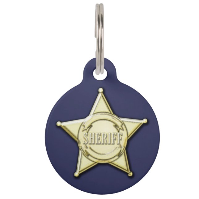 Médaillon Pour Animaux Étiquette d'identification d'animal familier (Devant)