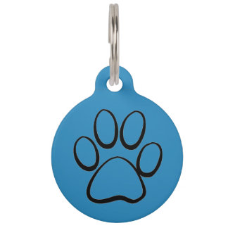 Médaillon Pour Animaux Étiquette d'identification d'animal familier de