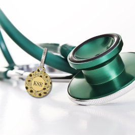 Médaillon Pour Animaux Étiquette d'identification du stéthoscope des tour