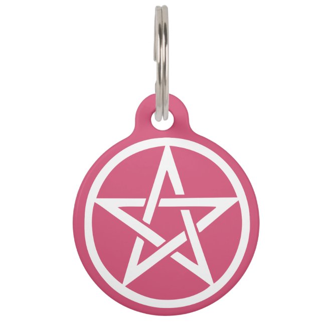 Médaillon Pour Animaux Étiquette protectrice d'animal familier de (Devant)