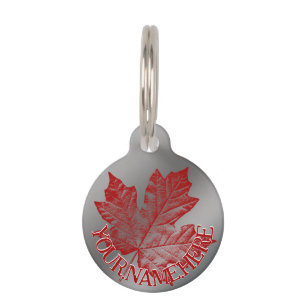 Médaillon Pour Animaux Étiquettes de chien personnalisées Canada Souvenir
