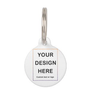 Médaillon Pour Animaux Étiquettes personnalisées pour tous les designs, o