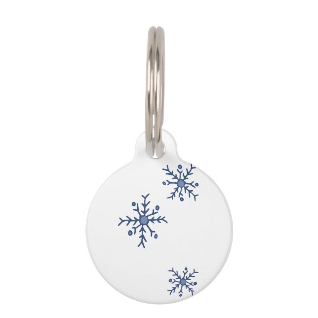 Médaillon Pour Animaux Flèche-neige (Devant)