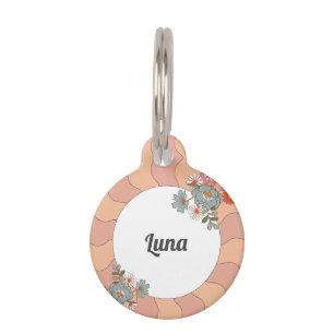 Médaillon Pour Animaux Flover de style rétro