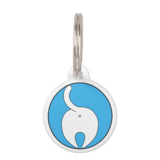 Médaillon Pour Animaux fuzzy bum