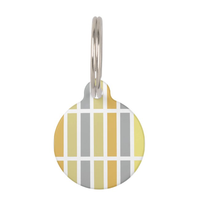 Médaillon Pour Animaux Gold Silver Bronze Metal Hues (Devant)