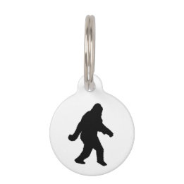 Médaillon Pour Animaux Gone Squatchin - Squatch Silhouette