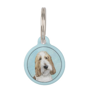 Médaillon Pour Animaux Grand Basset Griffon Vendeen - Art original de chi