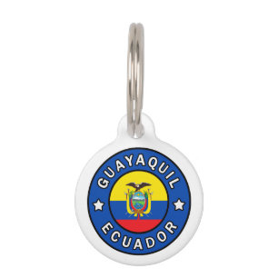 Médaillon Pour Animaux Guayaquil Equateur