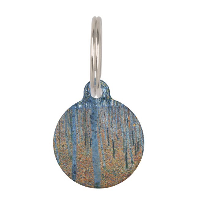 Médaillon Pour Animaux Gustav Klimt Beech (Devant)