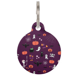Médaillon Pour Animaux Halloween