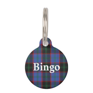 Médaillon Pour Animaux Happy Pet Clan Accueil Hume Tartan Plaid