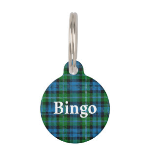 Médaillon Pour Animaux Happy Pet Clan Lyon Tartan Plaid