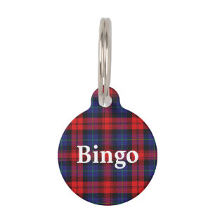 Médaillon Pour Animaux Happy Pet Clan MacLachlan Tartan Plaid