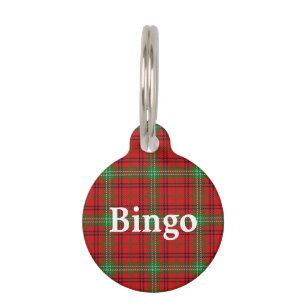 Médaillon Pour Animaux Happy Pet Clan Morrison Tartan Plaid