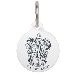 Médaillon Pour Animaux Harry Potter   Gryffindor Stencil Esquisse