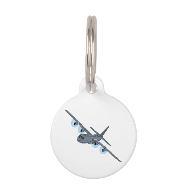 Médaillon Pour Animaux Hercules C-130 (Devant)
