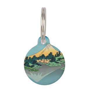 Médaillon Pour Animaux Hokusai Katsushika - Le Mont Fuji