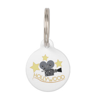 Médaillon Pour Animaux Hollywood