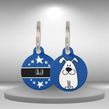 Illustration de chien mignon amusant et accessoire