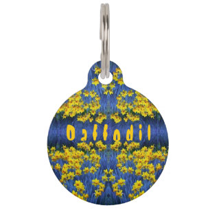 Médaillon Pour Animaux Imaginaire Daffodil Spring