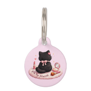 Médaillon Pour Animaux Je suis la Princesse