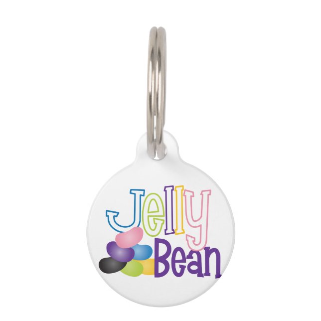 Médaillon Pour Animaux Jelly Bean (Devant)