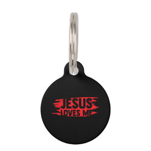 Médaillon Pour Animaux Jésus Hommes Femmes Enfants Amusants Christian Bib