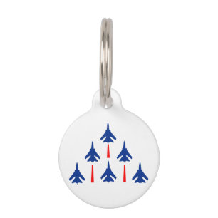 Médaillon Pour Animaux Jets militaires