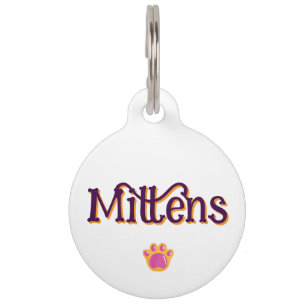 Médaillon Pour Animaux Joli Simple Collier pour Animal de Compagnie