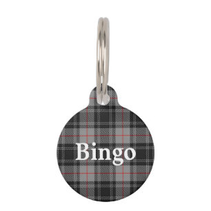 Médaillon Pour Animaux Joyeux clan Moffat Tartan Plaid