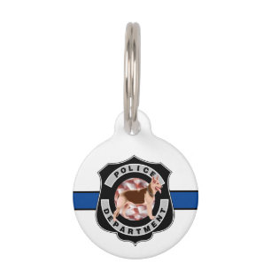 Médaillon Pour Animaux K9 Police et agents de la force publique Numéro d'