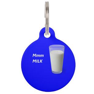 Médaillon Pour Animaux LAIT Mmm