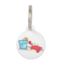 Le crabe sur la plage