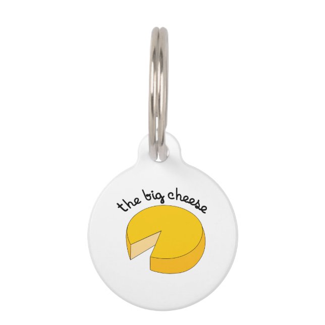 Médaillon Pour Animaux Le Grand Fromage (Devant)