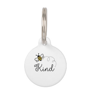 Médaillon Pour Animaux Les abeilles soient gentils orange fête de l'unit