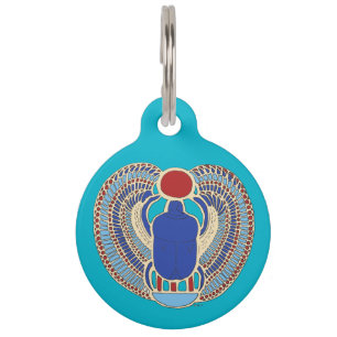 Médaillon Pour Animaux L'hiéroglyphe de Tutankhamon