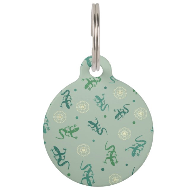 Médaillon Pour Animaux Lizard (Devant)