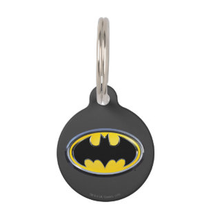 Médaillon Pour Animaux Logo classique du symbole   de Batman