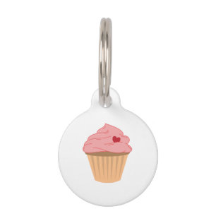 Médaillon Pour Animaux Love Cupcake