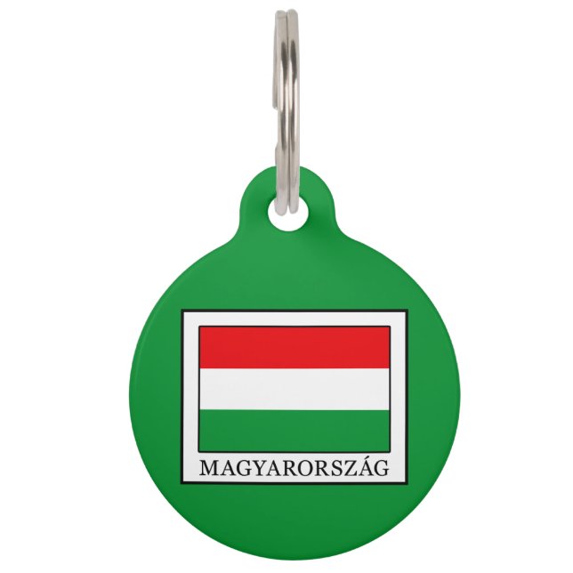 Médaillon Pour Animaux Magyarorszag (Devant)