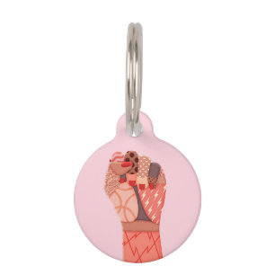 Médaillon Pour Animaux Manifestation de femmes d'art moderne