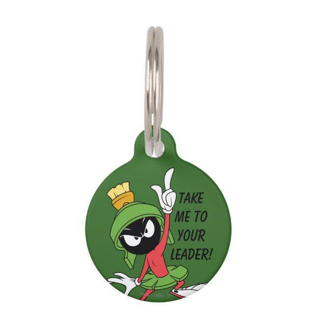 Médaillon Pour Animaux MARVIN LA PROclamation MARTIAN™ (Devant)
