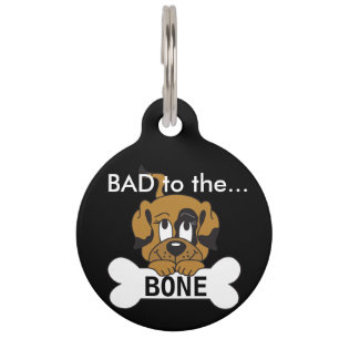 Médaillon Pour Animaux Mauvais pour l'os