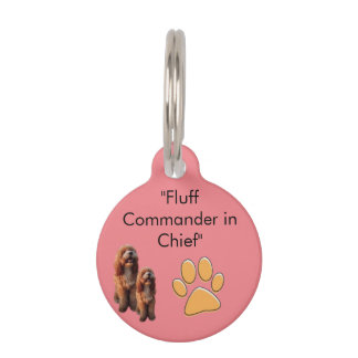 Médaillon Pour Animaux Médaille ronde pour animal de compagnie