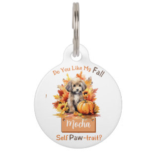 Médaillon Pour Animaux Mocha pour chien personnalisable Parfait pour l'au
