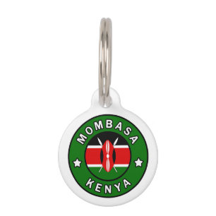 Médaillon Pour Animaux Mombasa Kenya
