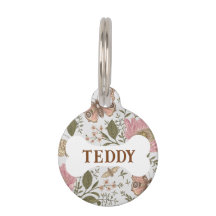 Monogramme botanique Fleur sauvage moderne et tend